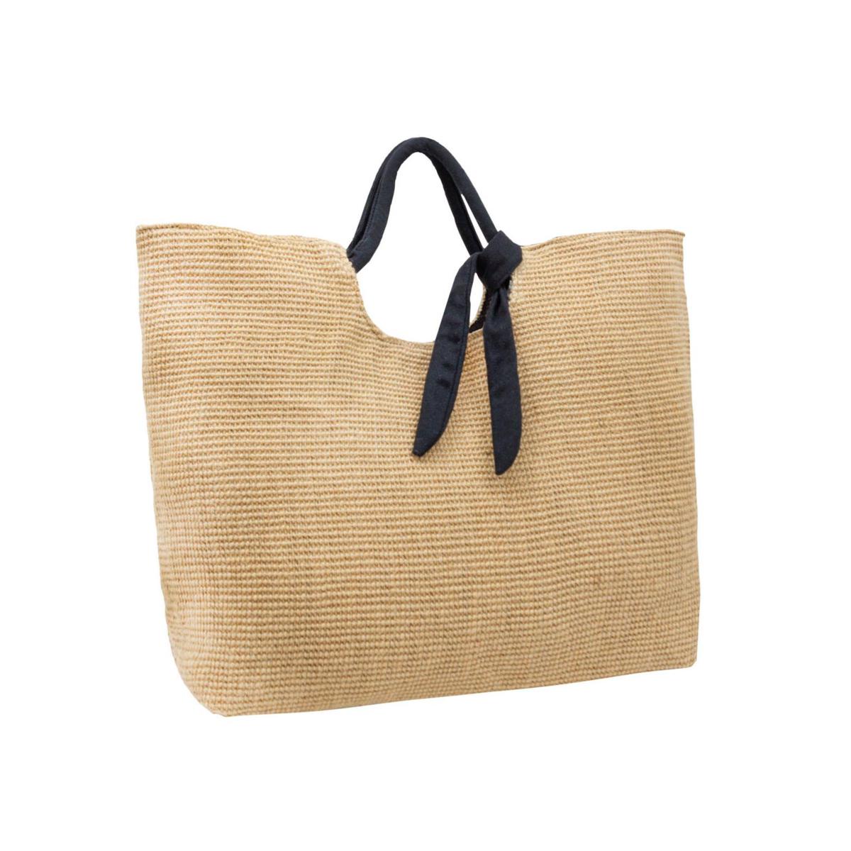 Magid Straw Bag with Bow 20539544 HSN