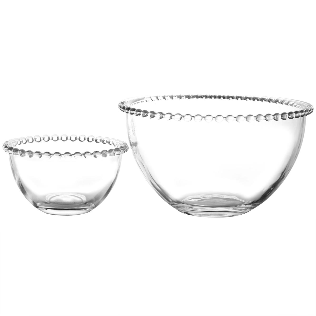 Gibson Home Sereno 2Piece Glass Serving Bowl Set 20587335 HSN