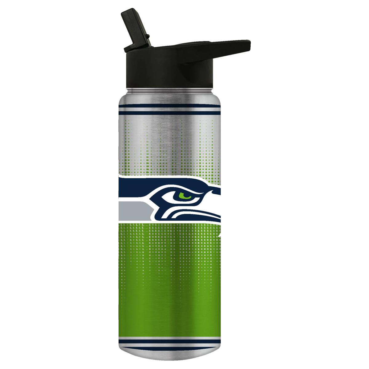 Officially Licensed NFL Seahawks 24oz. Water Bottle Vapor Graphics 20657182 HSN