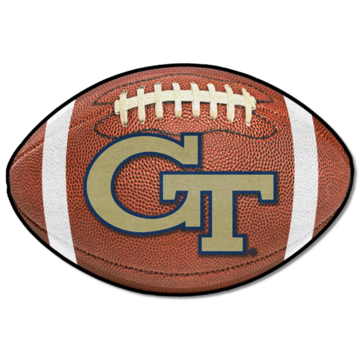 Officially Licensed NCAA Georgia Tech Yellow Jackets GT Football Rug ...