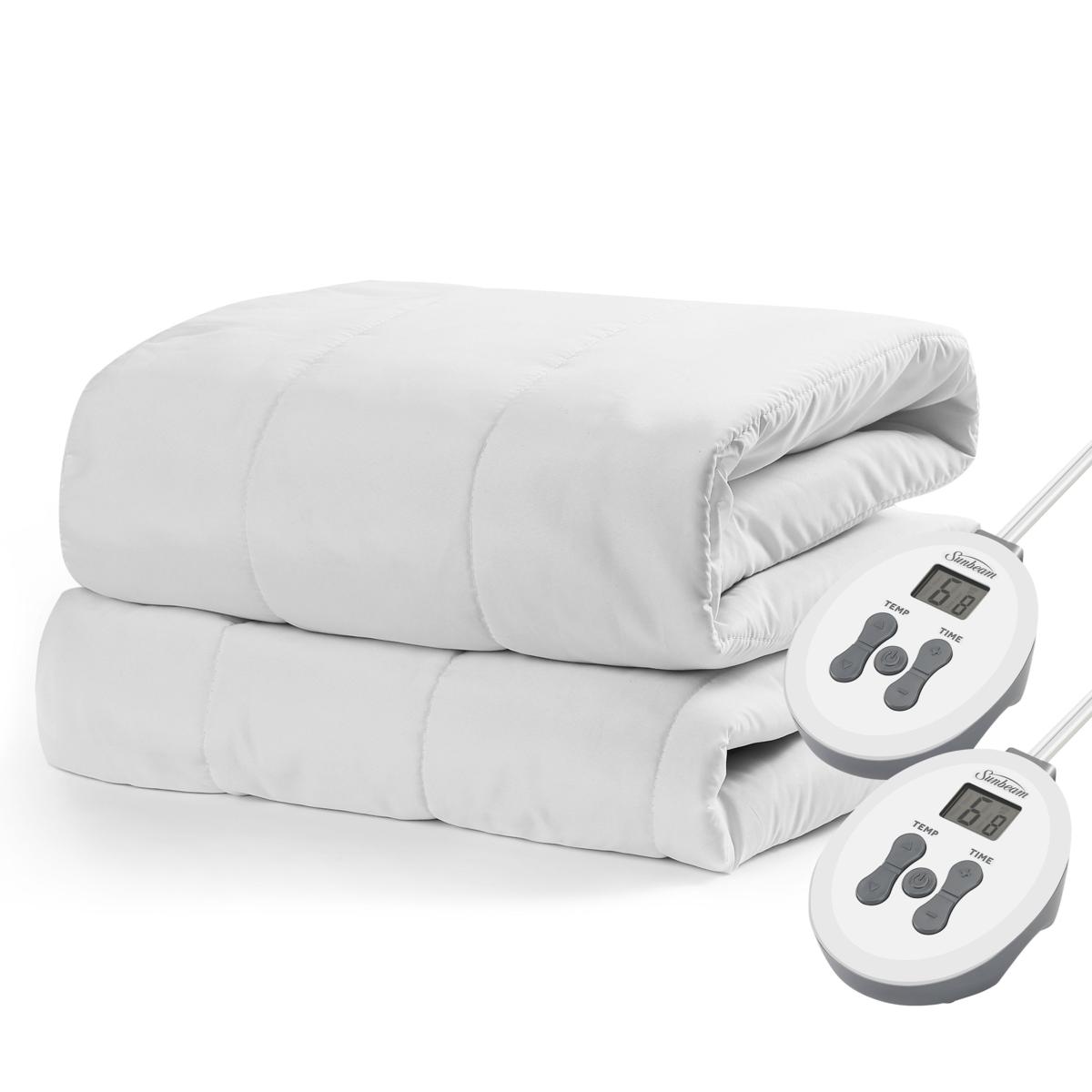 Sunbeam Comfort Quilted Mattress Pad Queen 20808885 HSN