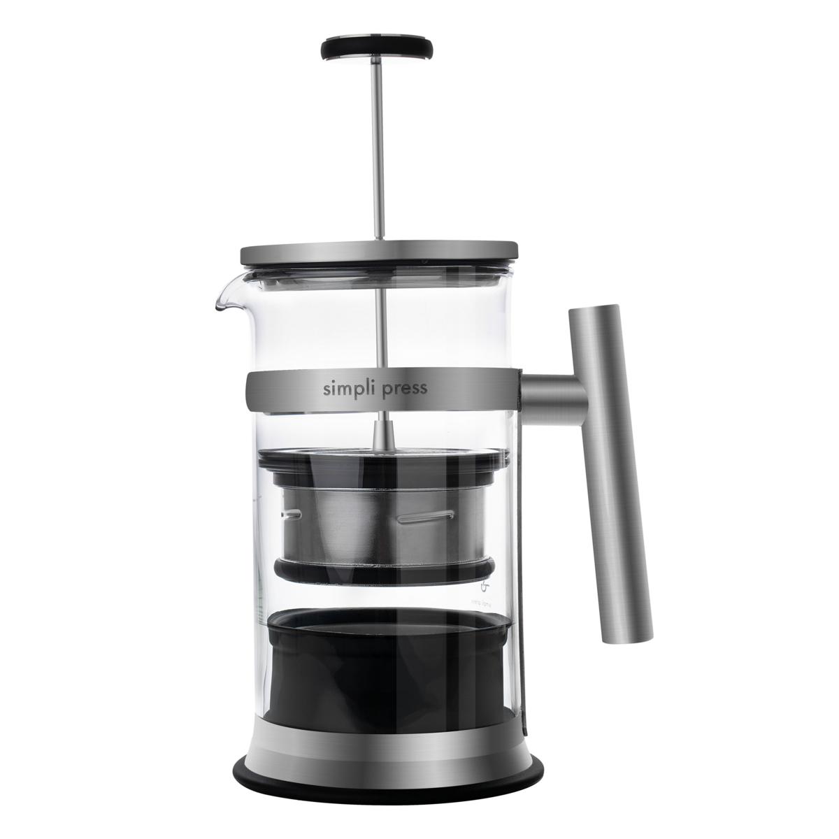 Simpli Press 34Ounce French Press Coffee Maker, Black 20819506 HSN