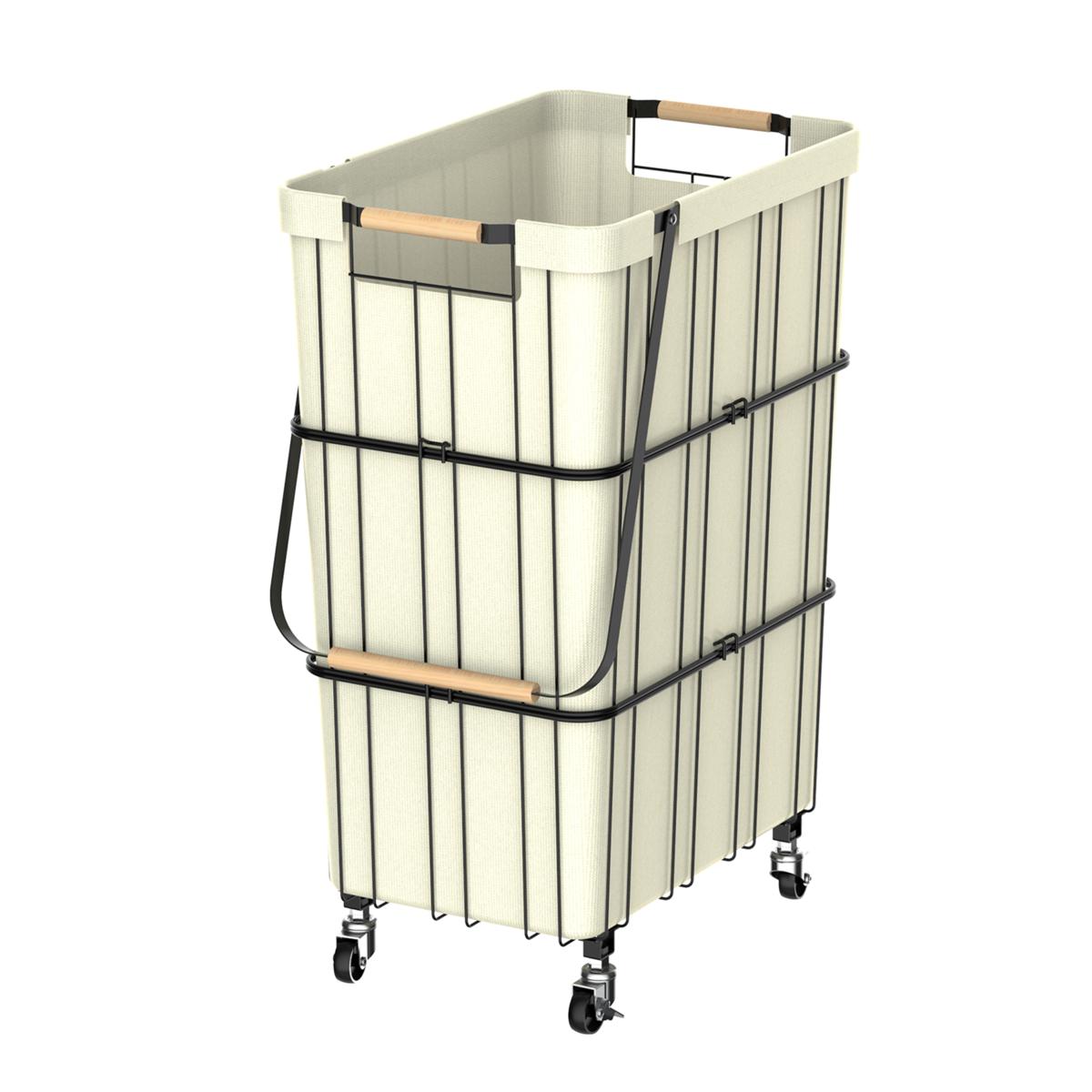 Oceanstar Rolling Laundry Basket 20823550 HSN