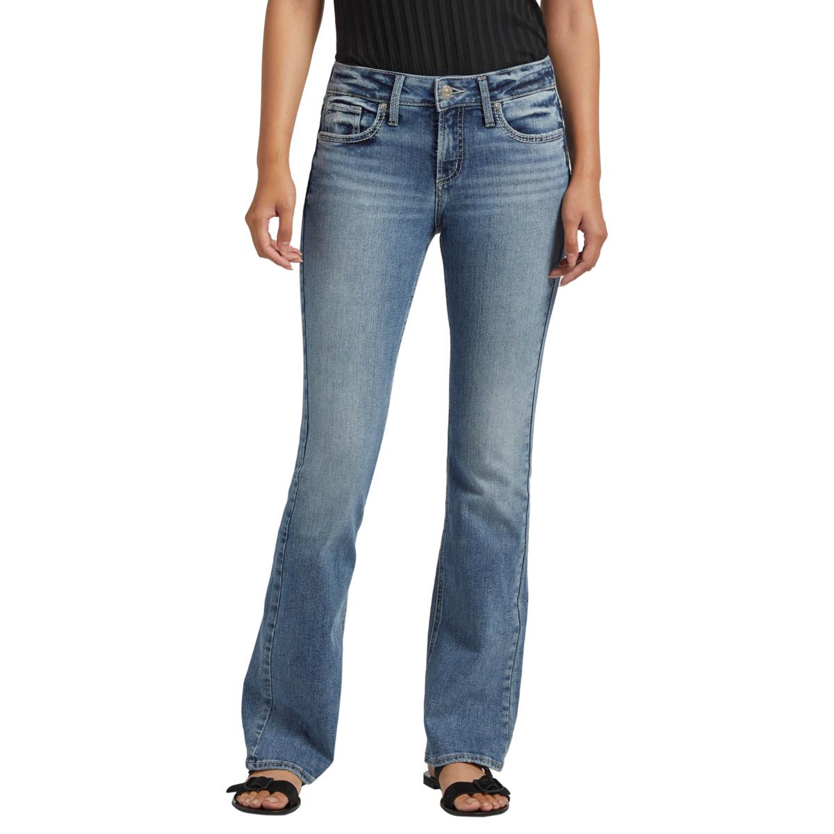 Silver Jeans Co. Suki Mid Rise Bootcut Jeans 20849627 HSN