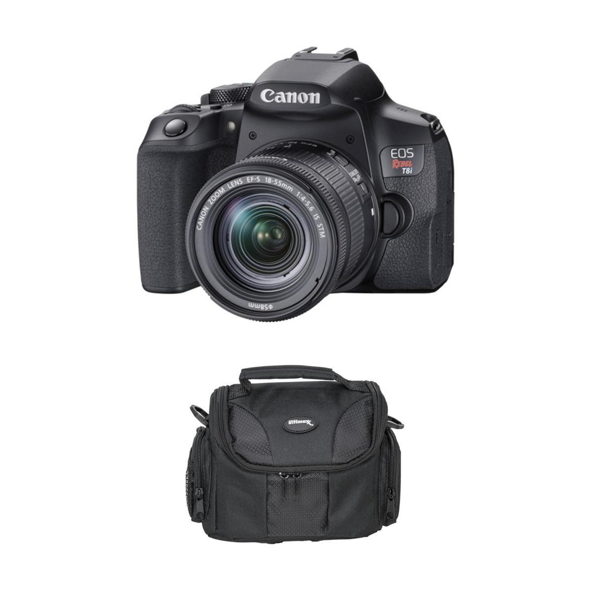 Canon EOS Rebel T8i DSLR Camera with 1855mm Lens 20904925 HSN