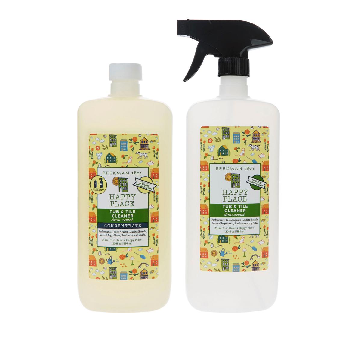 Happy Place 20 oz. Tub & Tile Concentrated Cleaner - 9537451 | HSN