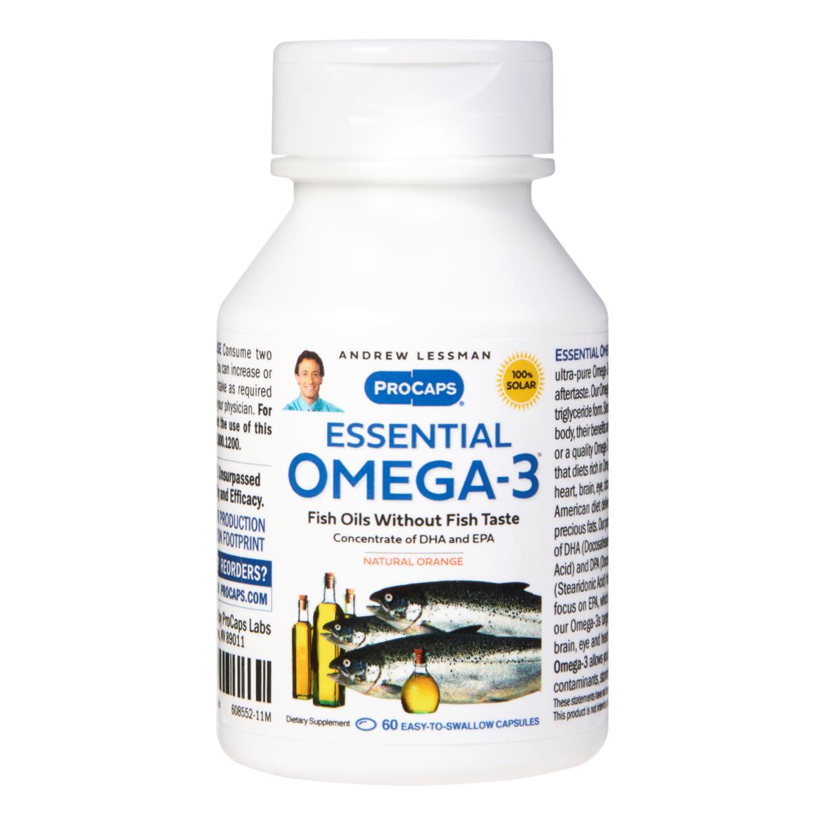 Essential Omega3 Orange 60 Capsules 9580427 HSN