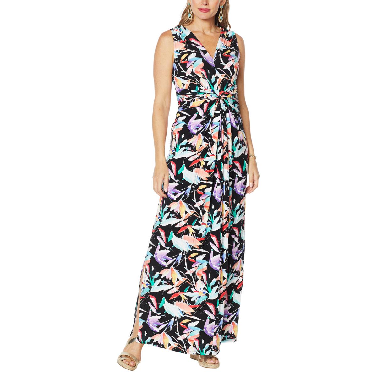 (HSN) IMAN Global Chic Flawless Knit Maxi Dress – TVShoppingQueens