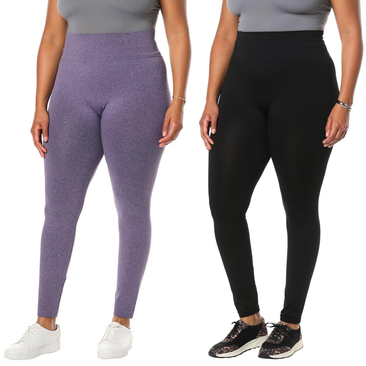 EZ by Nina Leonard 2-pack Legging - 20219750 | HSN