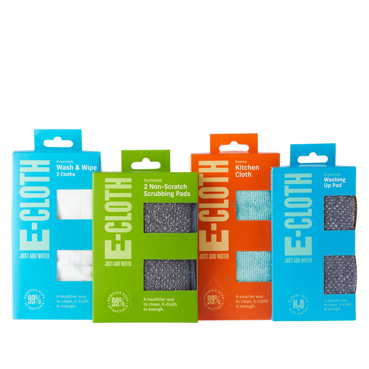 ECloth 6piece Microfiber Dishwashing Set 20390390 HSN