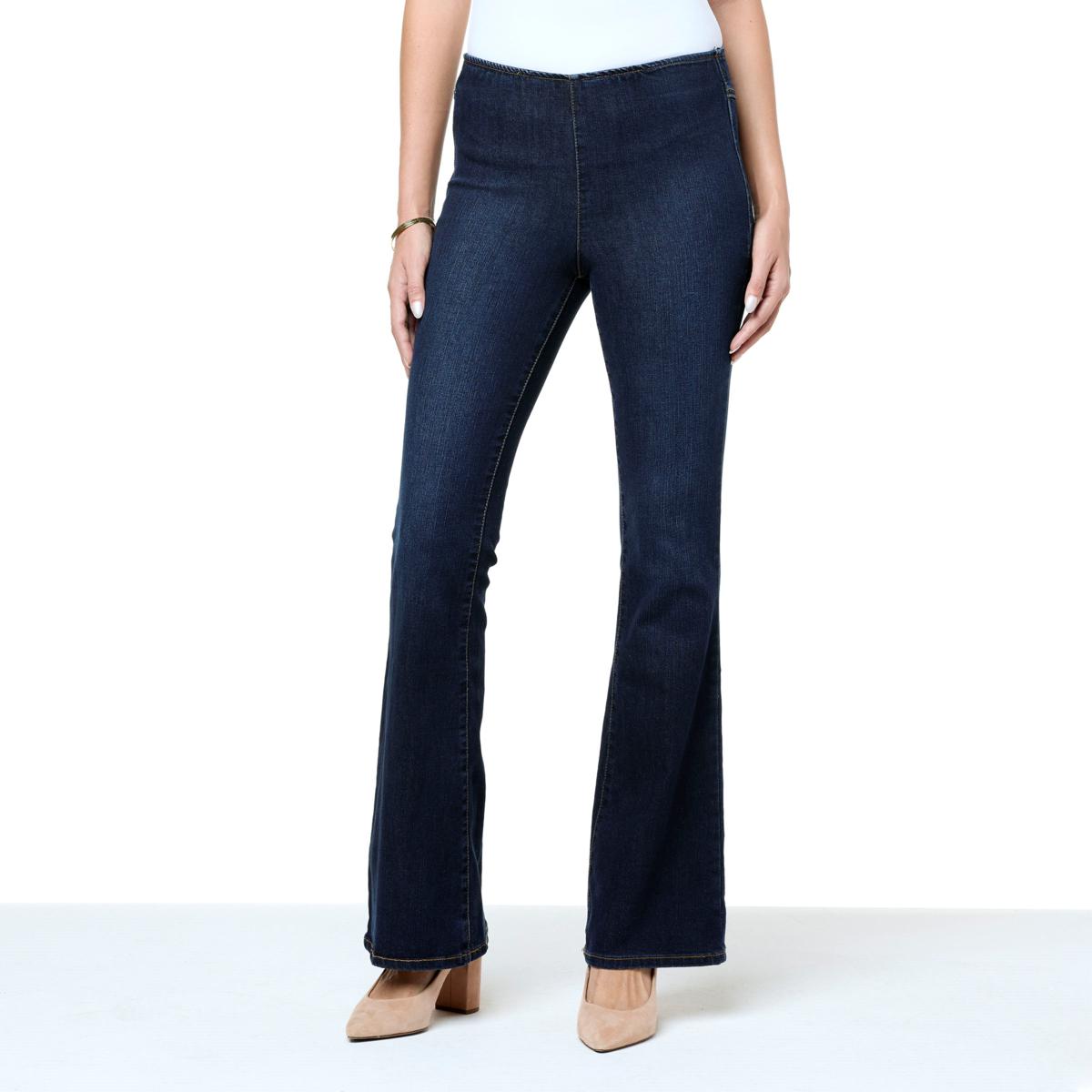 Jessica Simpson Soft Sculpt High-Rise Flare Jean - 20413912 | HSN