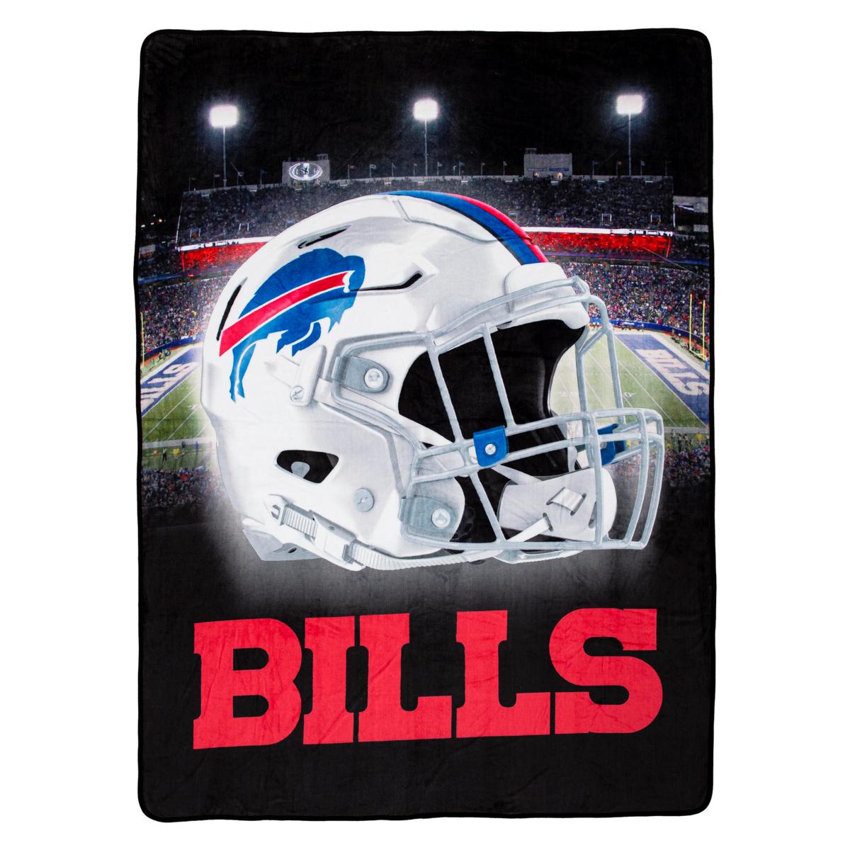 Officially Licensed NFL 66" x 90" Oversized Home Turf Throw Bills