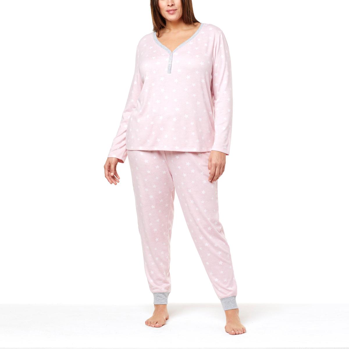 Lacey Chabert 2-piece Sweet Dreams Henley Sleep Set - 20513096 | HSN