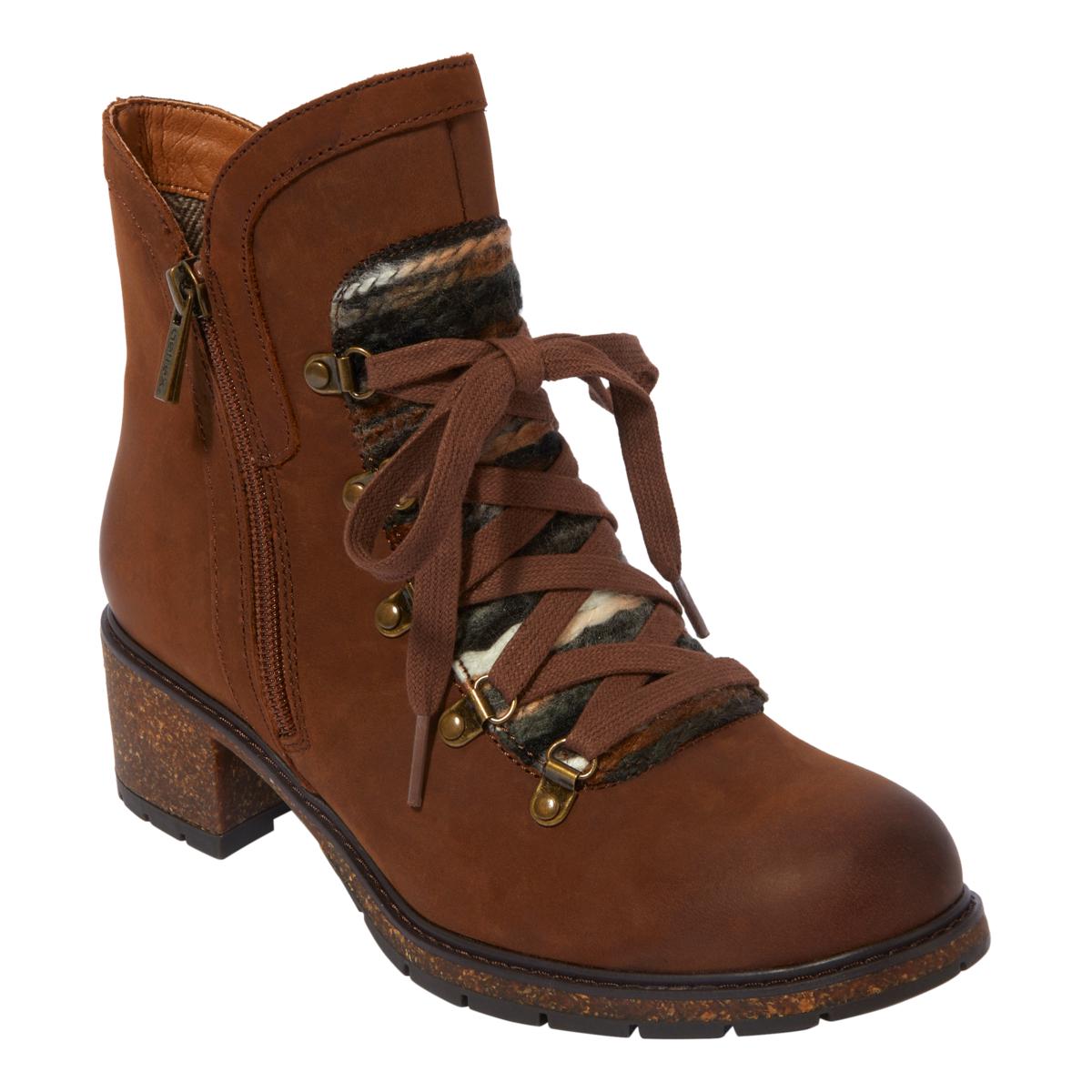 Aetrex® Joleen Weatherproof Leather LaceUp Boot 20518411 HSN