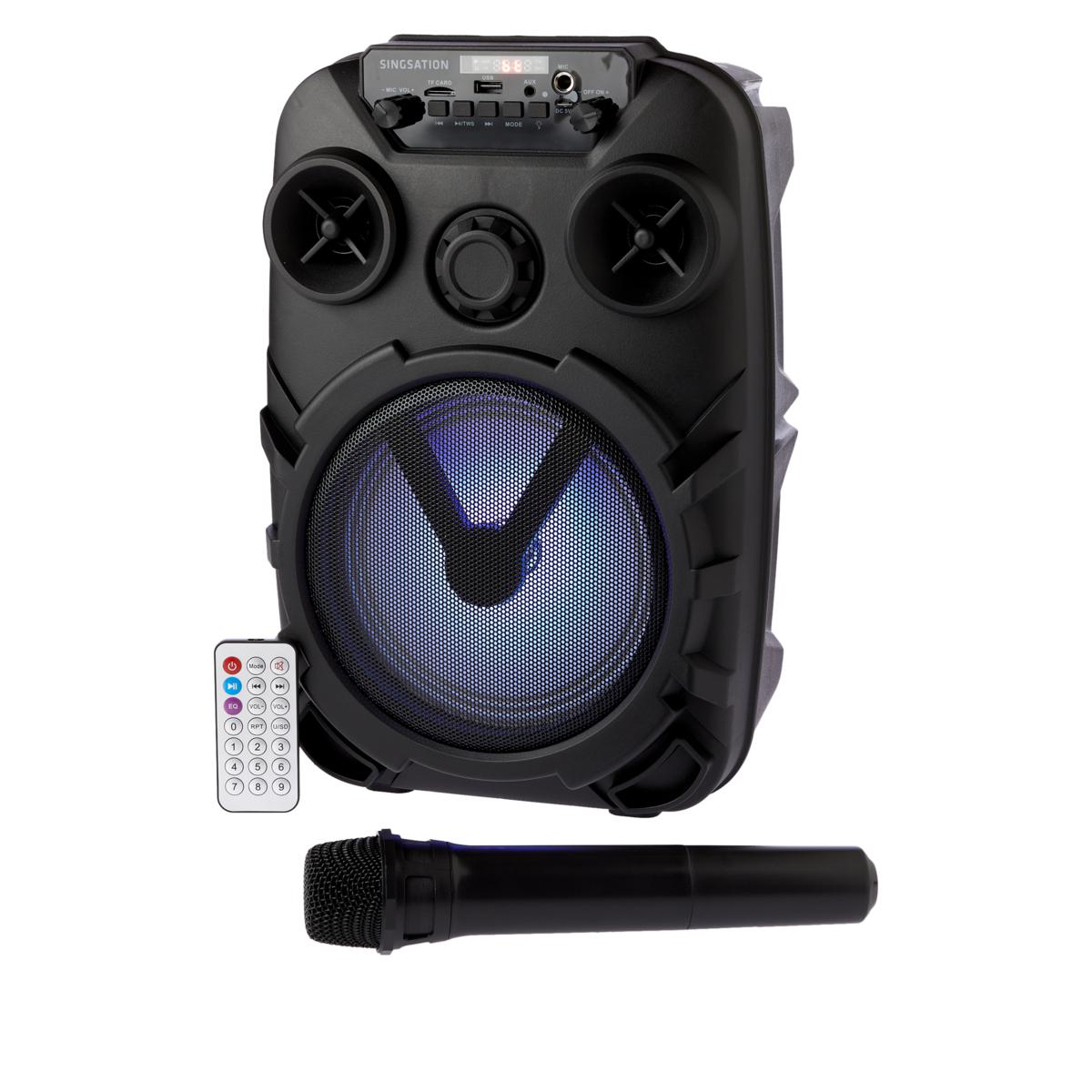 Singsation Allegro AllinOne Karaoke System with Remote & Light Show