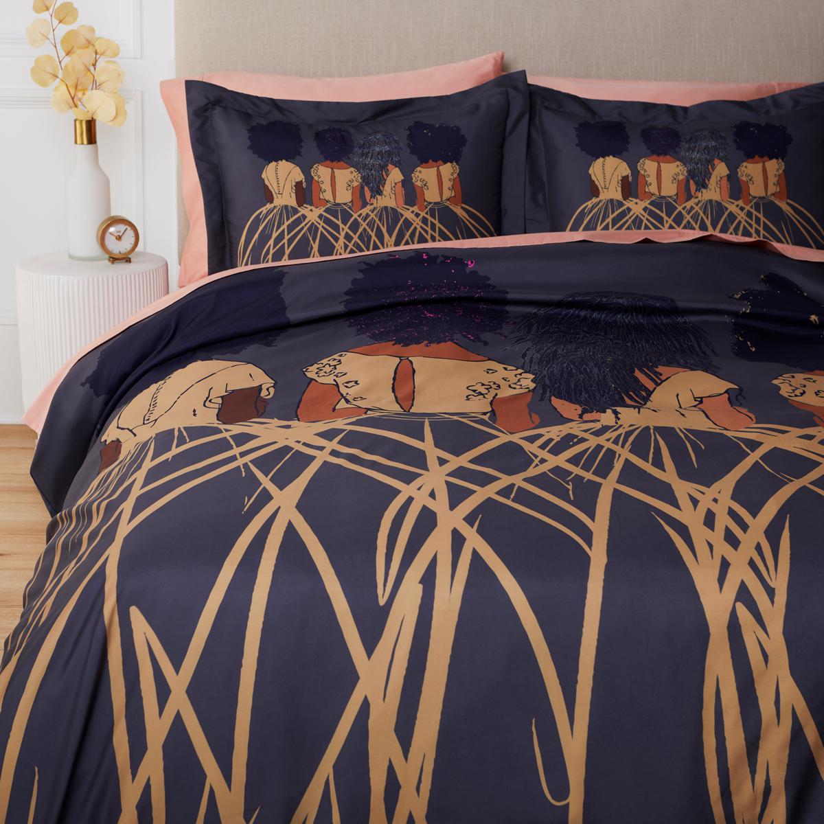 Pardon My Fro 3piece King Duvet Cover Set 20668320 HSN