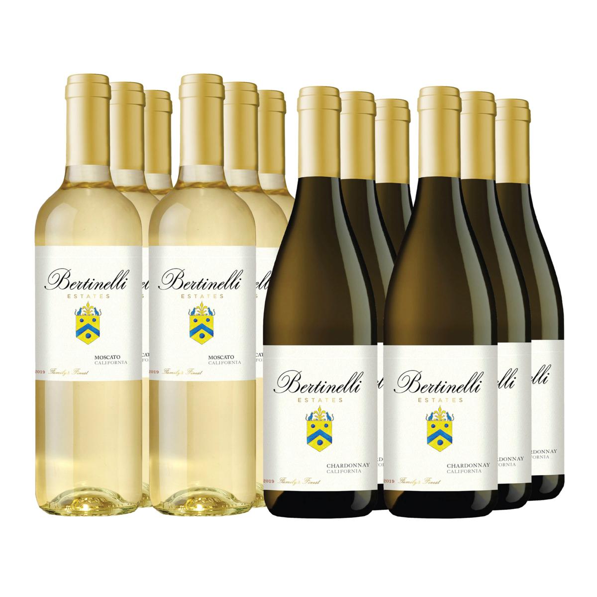 Valerie Bertinelli Wines 12Bottle Set Chardonnay & Moscato 20670513