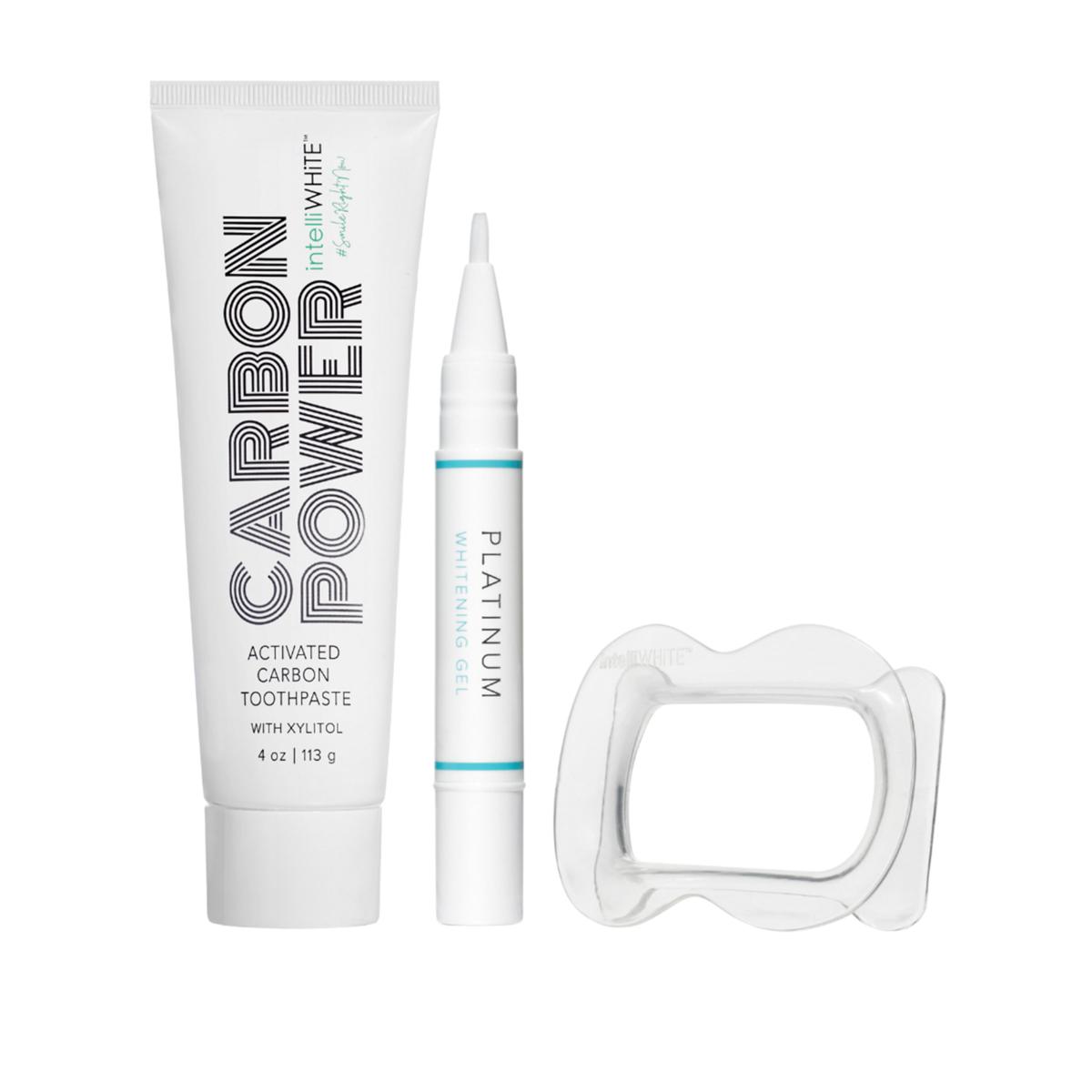 Intelliwhite Peppermint Platinum Pen & 4oz Carbon Power Toothpaste Kit