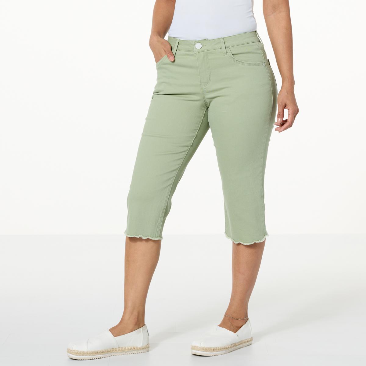 Democracy "Ab"solution® ScallopedHem Skimmer Jean 20744081 HSN