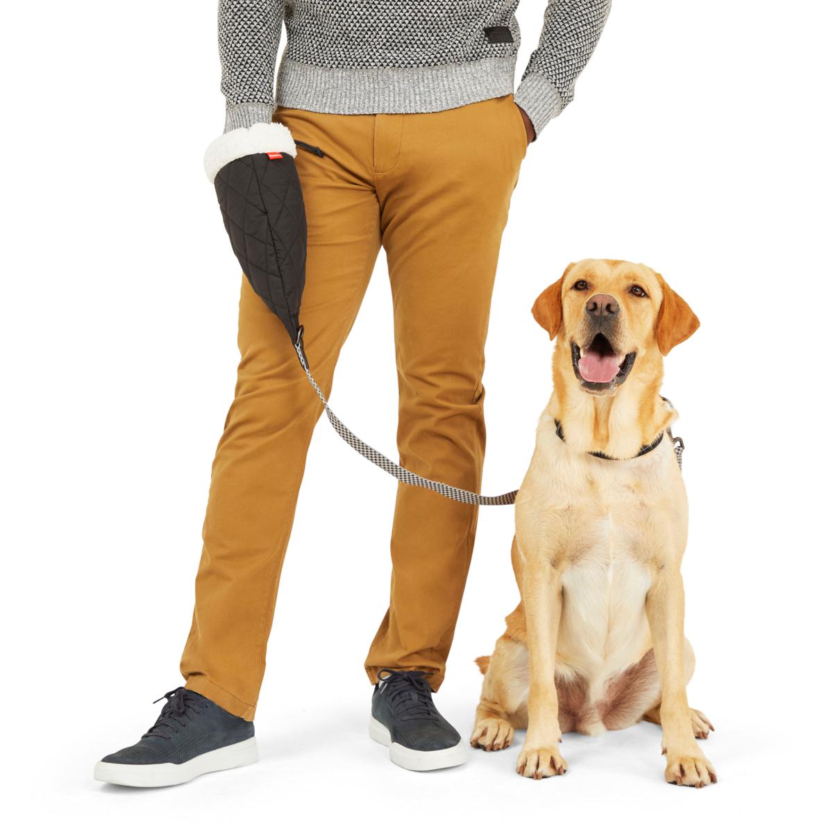 Reddy by Petco Faux Shearling Hand Warmer Dog Leash 20744114 HSN