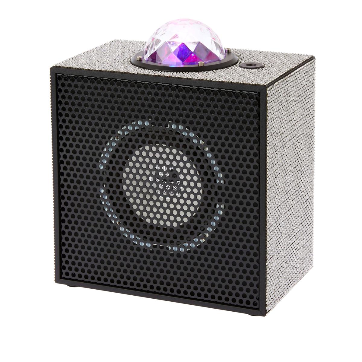 Beat Box Bling Stereo Speaker with Laser Party Light 20770700 HSN