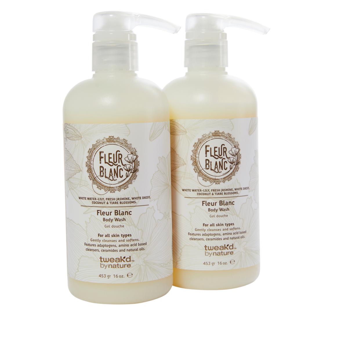 Tweak'd by Nature 2pack Body Wash 10089117 HSN