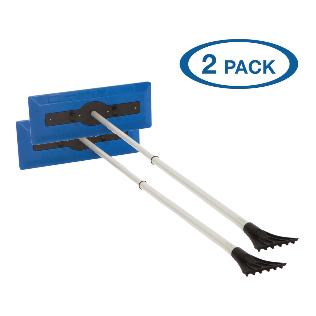 Snow Joe 18" Telescopic Snow Brooms Set of 2 20808036 HSN
