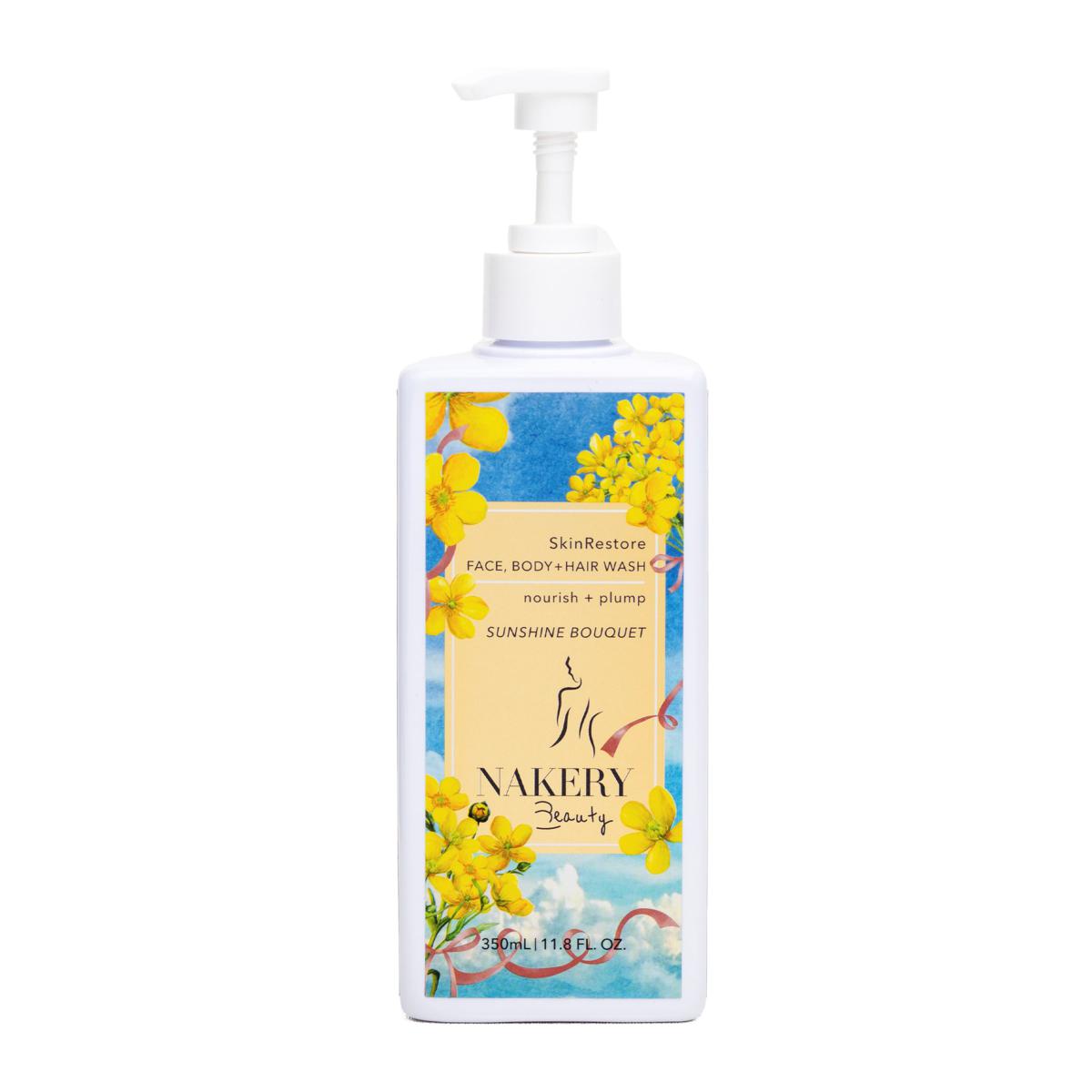 Nakery Beauty Sunshine Bouquet SkinRestore Body, Face & Hair Wash
