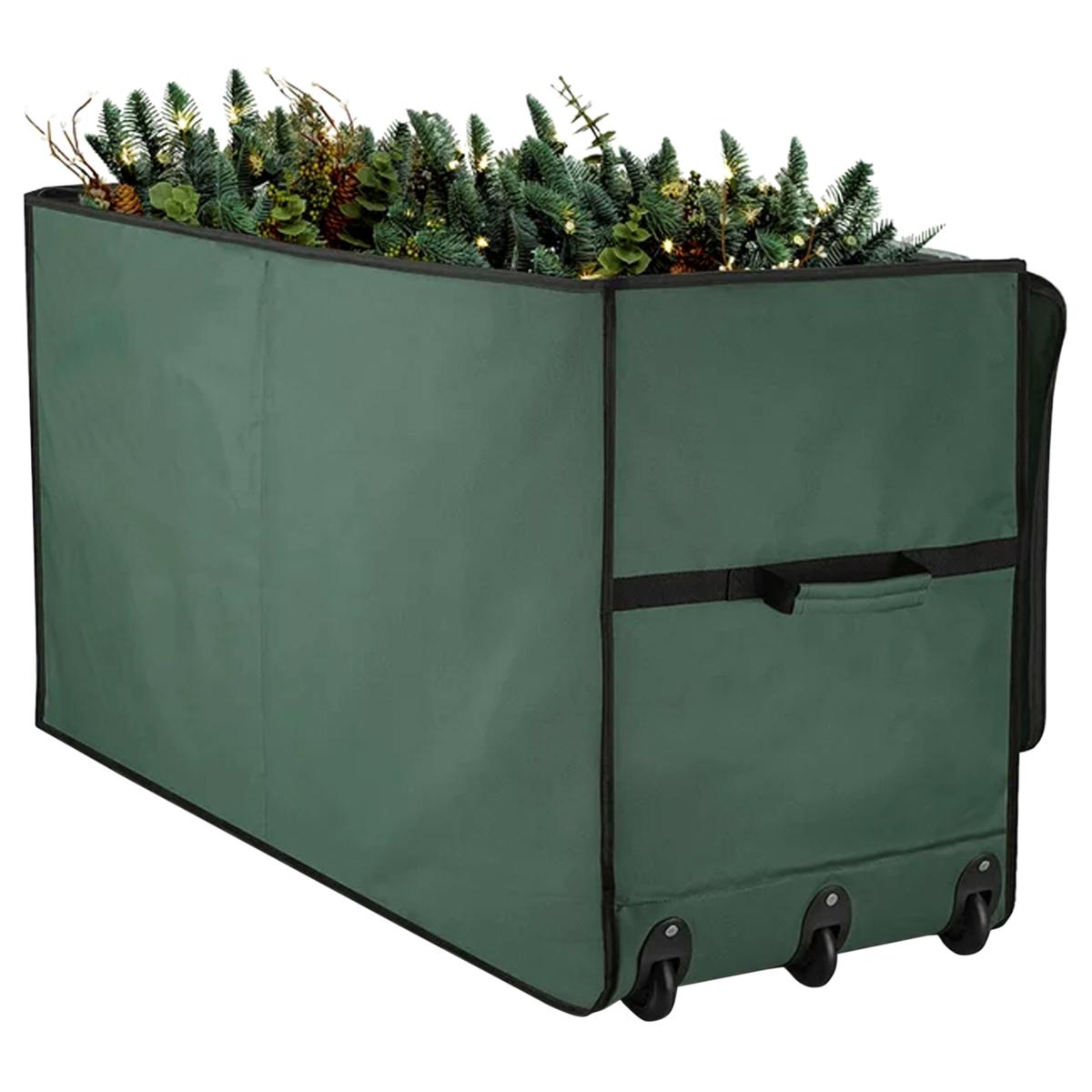 deluxe christmas tree storage bag with wheels - Main Image