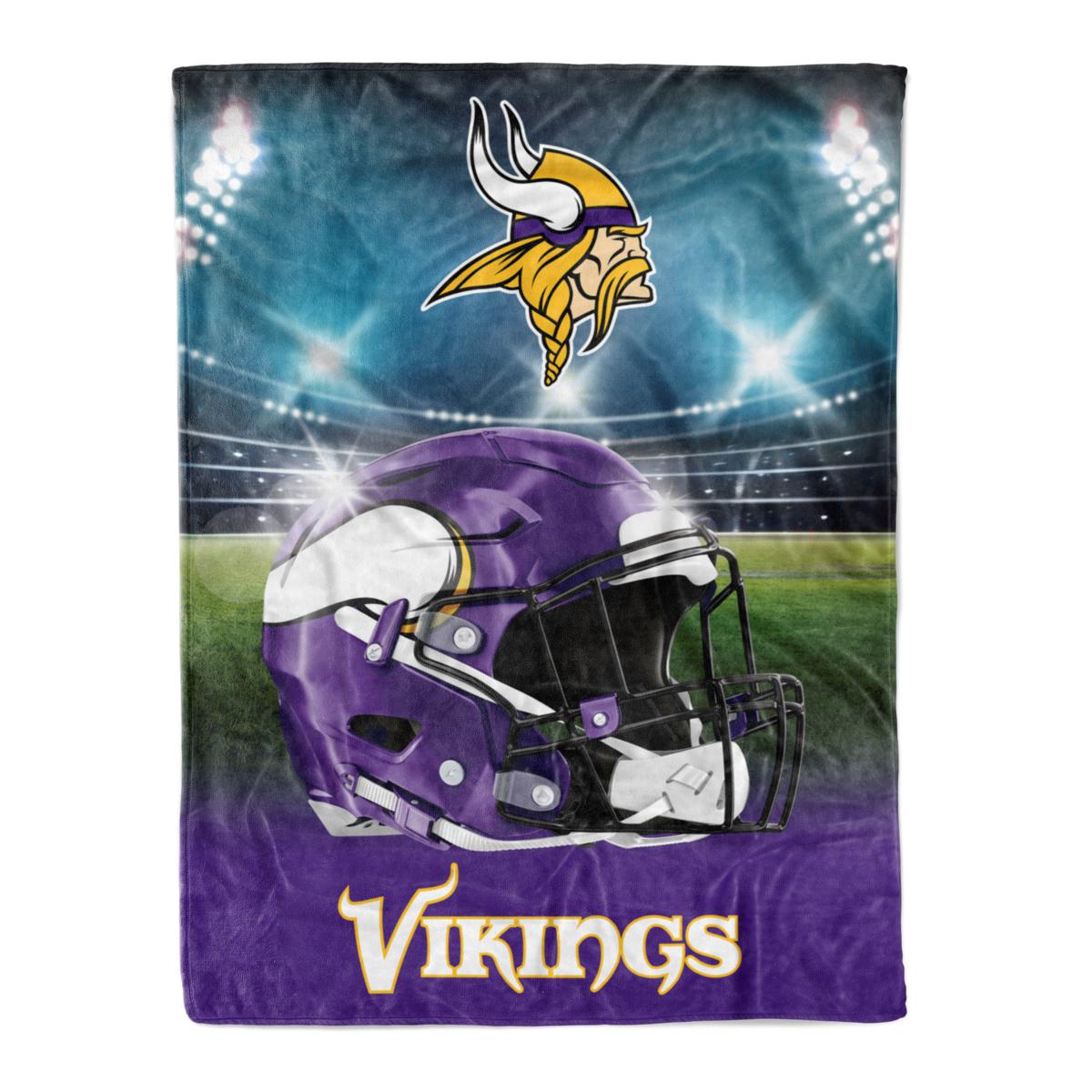 Officially Licensed NFL 60" x 80" Ultra Soft Stadium Lights Throw