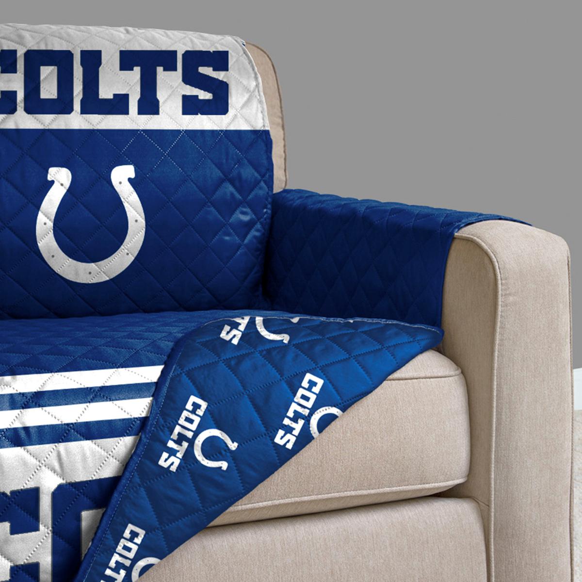 Officially Licensed NFL 80" x 65" Pegasus Furniture Cover Colts