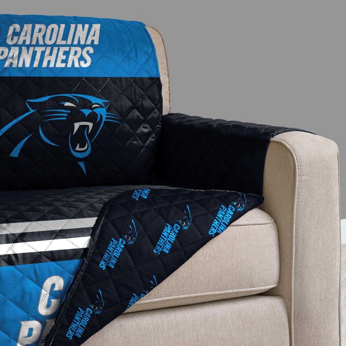Officially Licensed NFL 80" x 65" Pegasus Furniture Cover Panthers