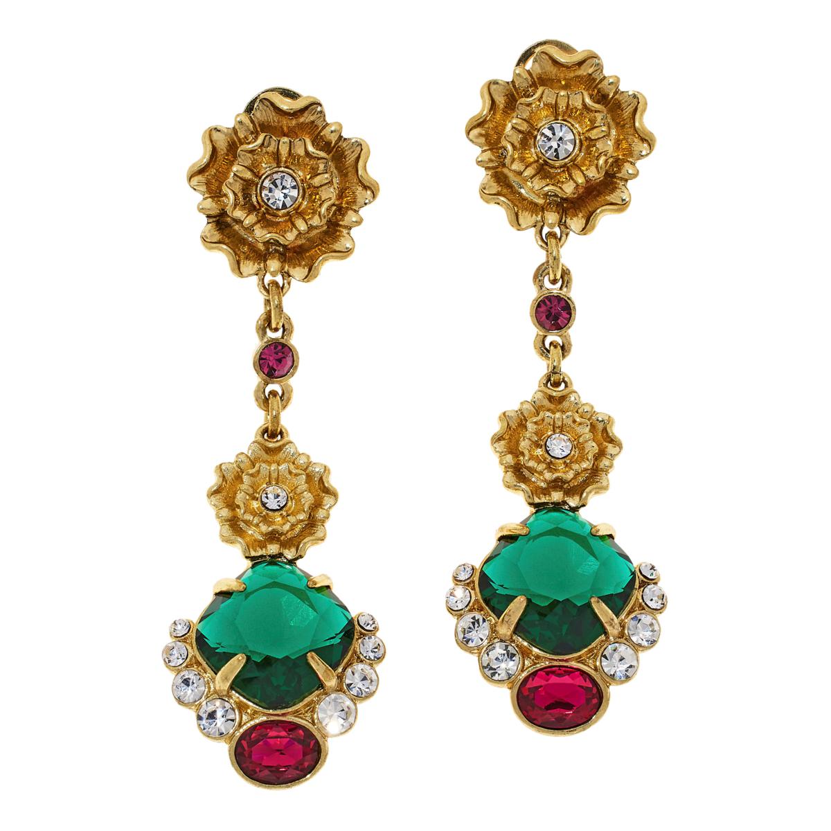 Heidi Daus Regency Romance Crystal Earrings - 21698745 | HSN