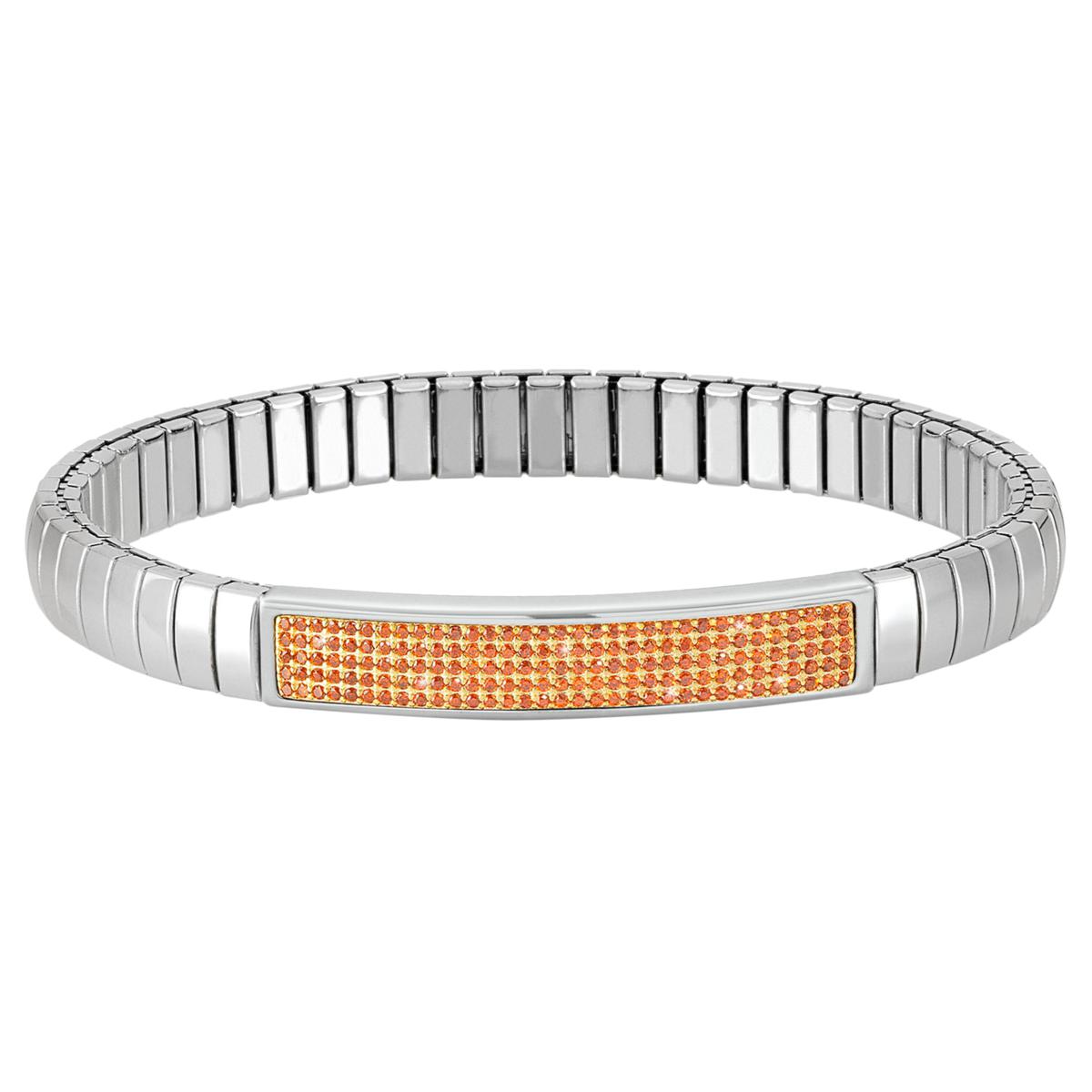 Nomination Italy Pavé Multistone Stretch Link Bracelet 21869437 HSN