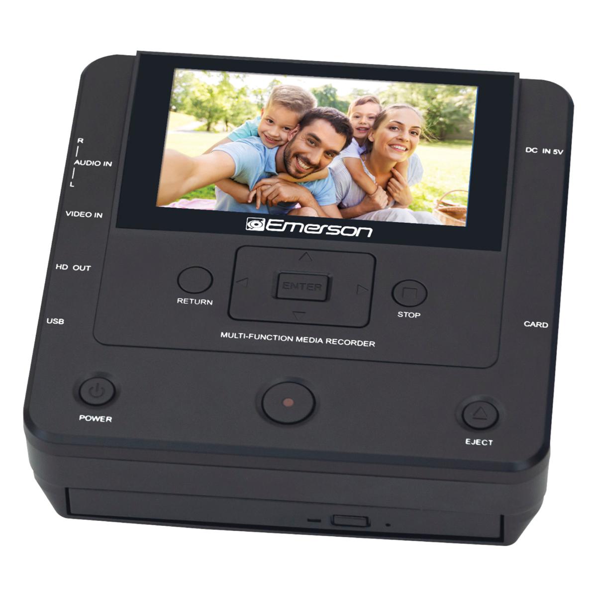 Emerson MultiFunction Digital Media Recorder with 20 Recordable DVDs