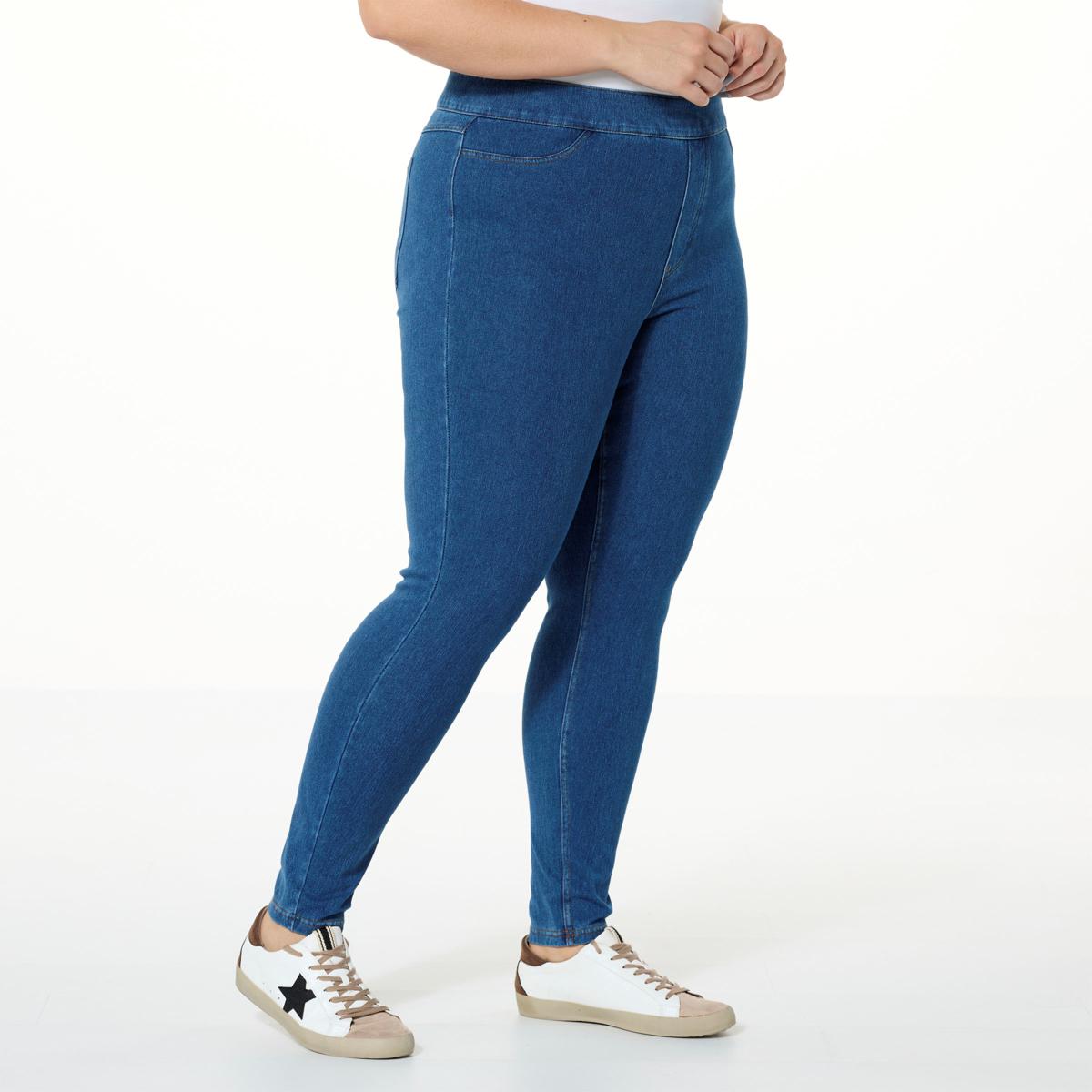 No Nonsense Jeggings For Women HUE Women's Denim Leggings With