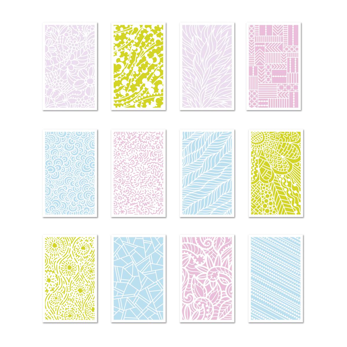 Diamond Press Abstract Pattern Stencil Set - 22270111 | HSN