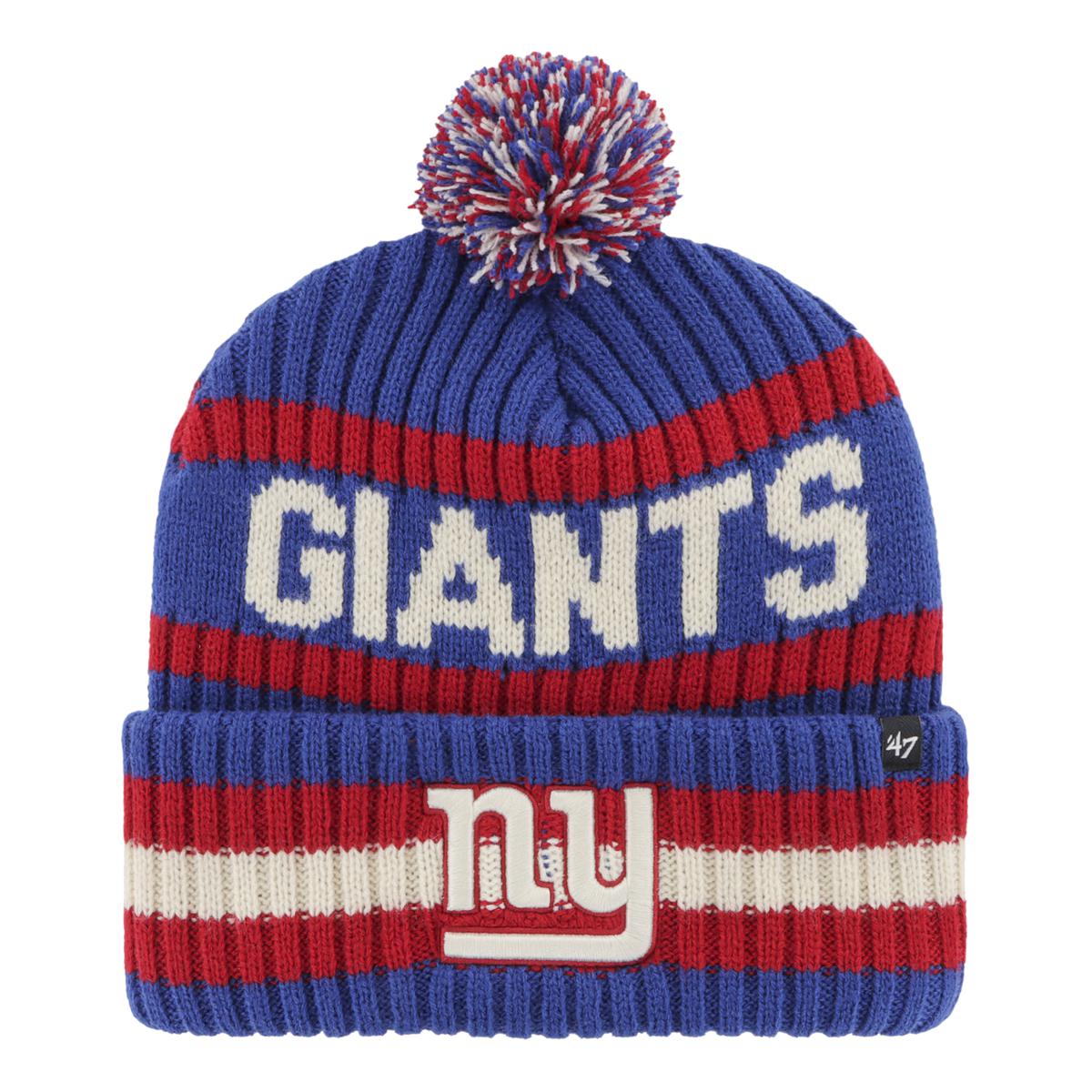 Officially Licensed NFL Men's Bering Cuffed Knit Hat by '47 Brand ...