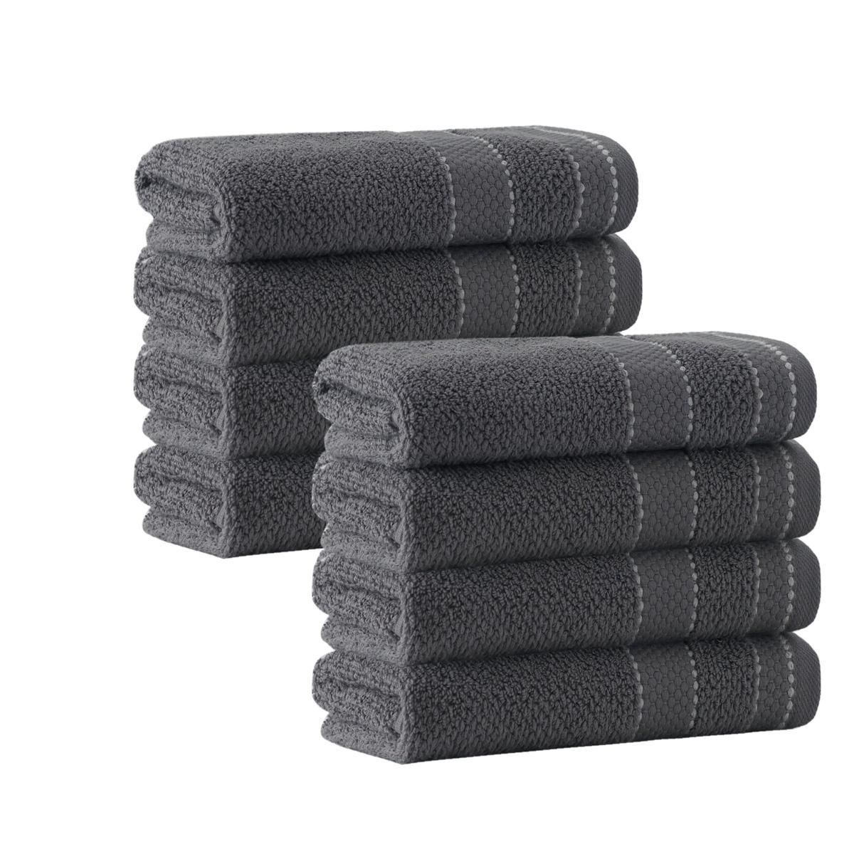 Enchante Home Monroe Set of 8 Turkish Cotton Hand Towels 8624930 HSN