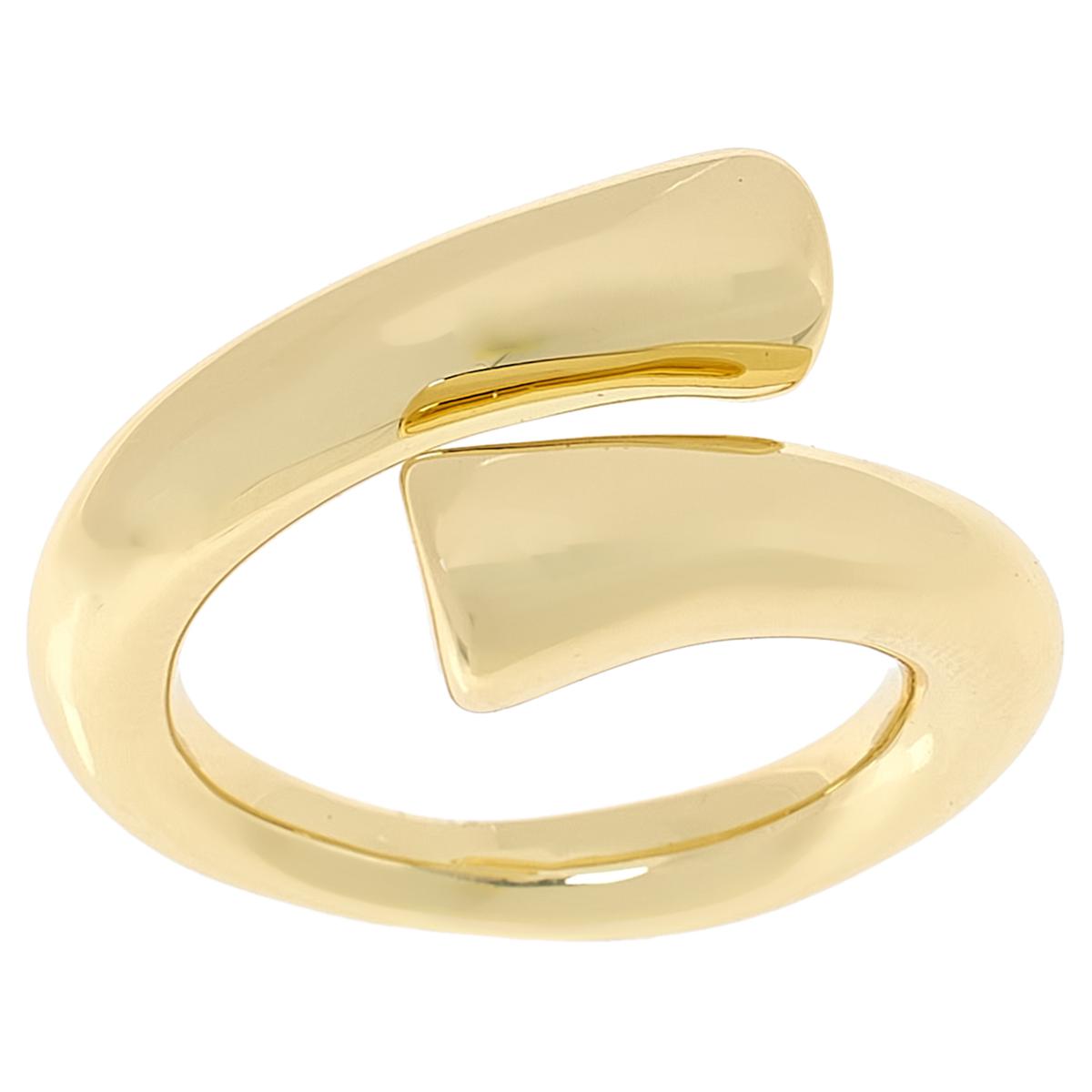 Bellezza Bronze Polished Bypass Ring - 22440070 | HSN