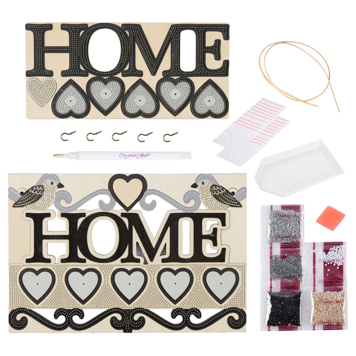 Craft Buddy Crystal Art Home Sign Key Holder 22650685 HSN