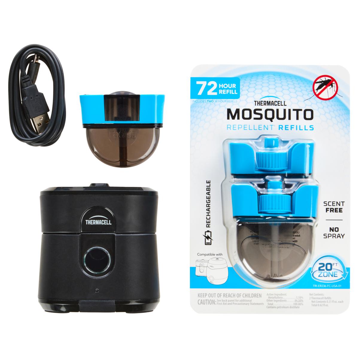 Thermacell Mosquito Zone Repellent Device with Refill 23287103 HSN