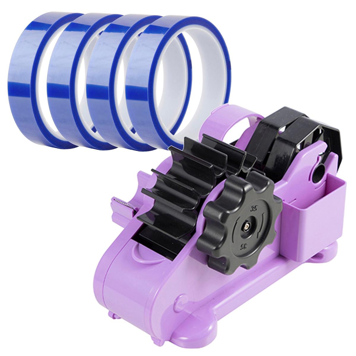 Craft Express Rex Tape Dispenser and Heat Resistant Tape 4pack