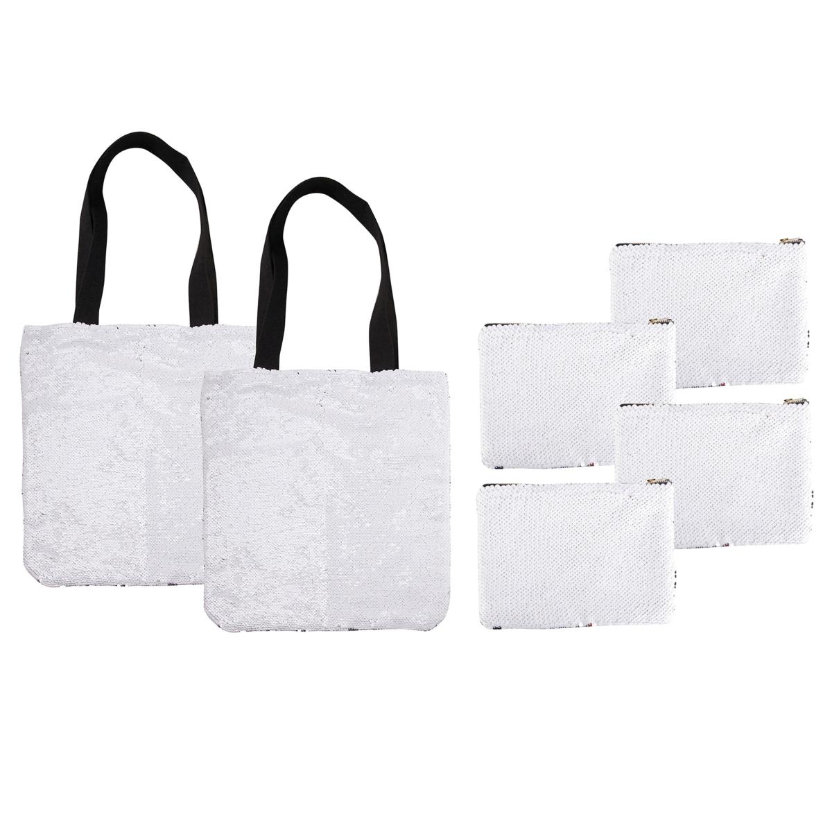 Craft Express Sequin Tote and Pencil Case Kit 23317314 HSN