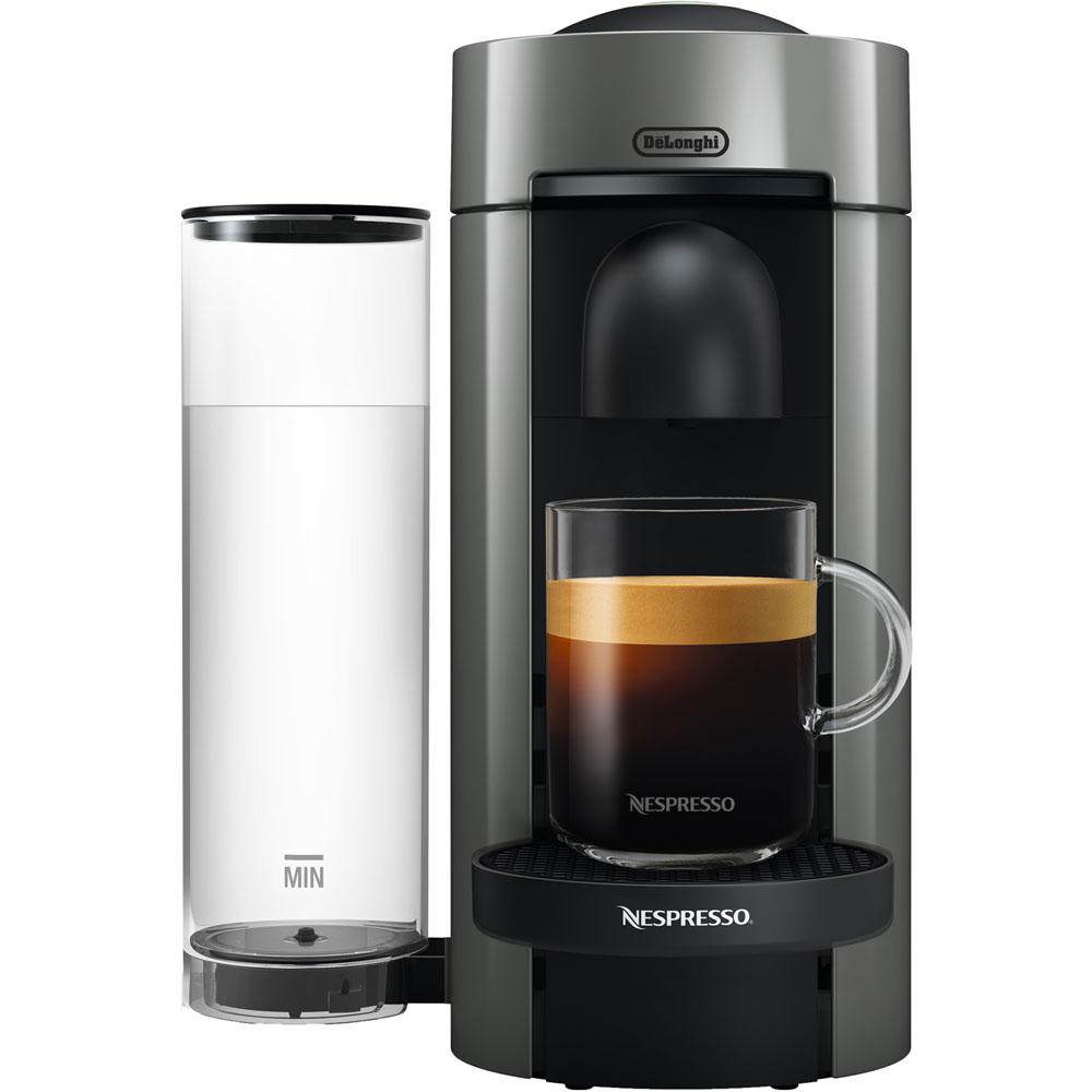 Nespresso VertuoPlus Gray SingleServe Coffee Espresso Machine