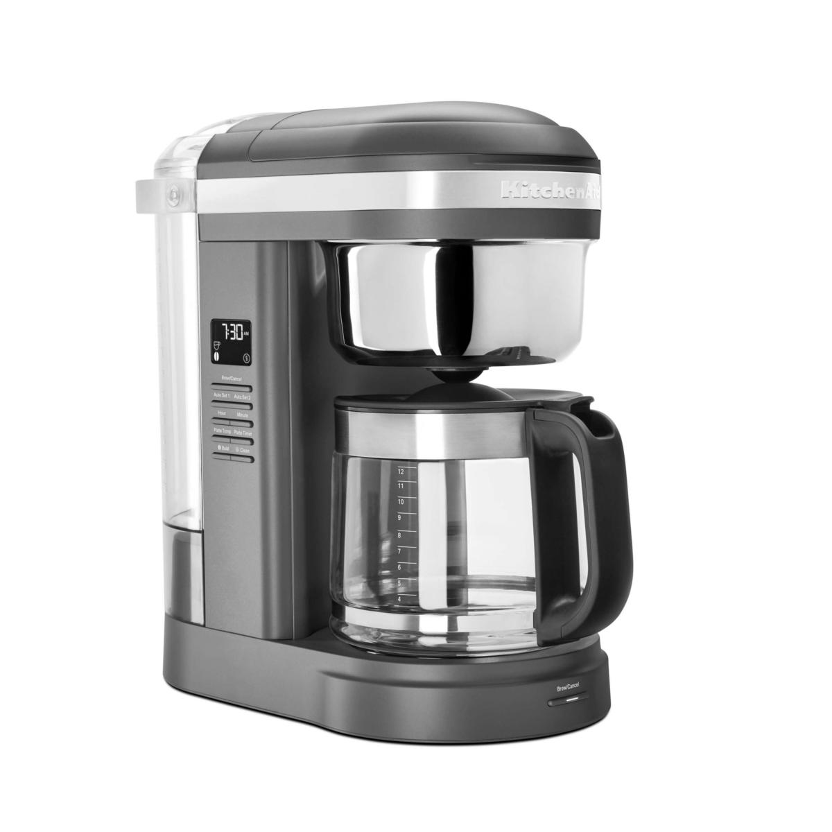 KitchenAid® Coffee Maker with Programmable Warming Plate Dark Grey