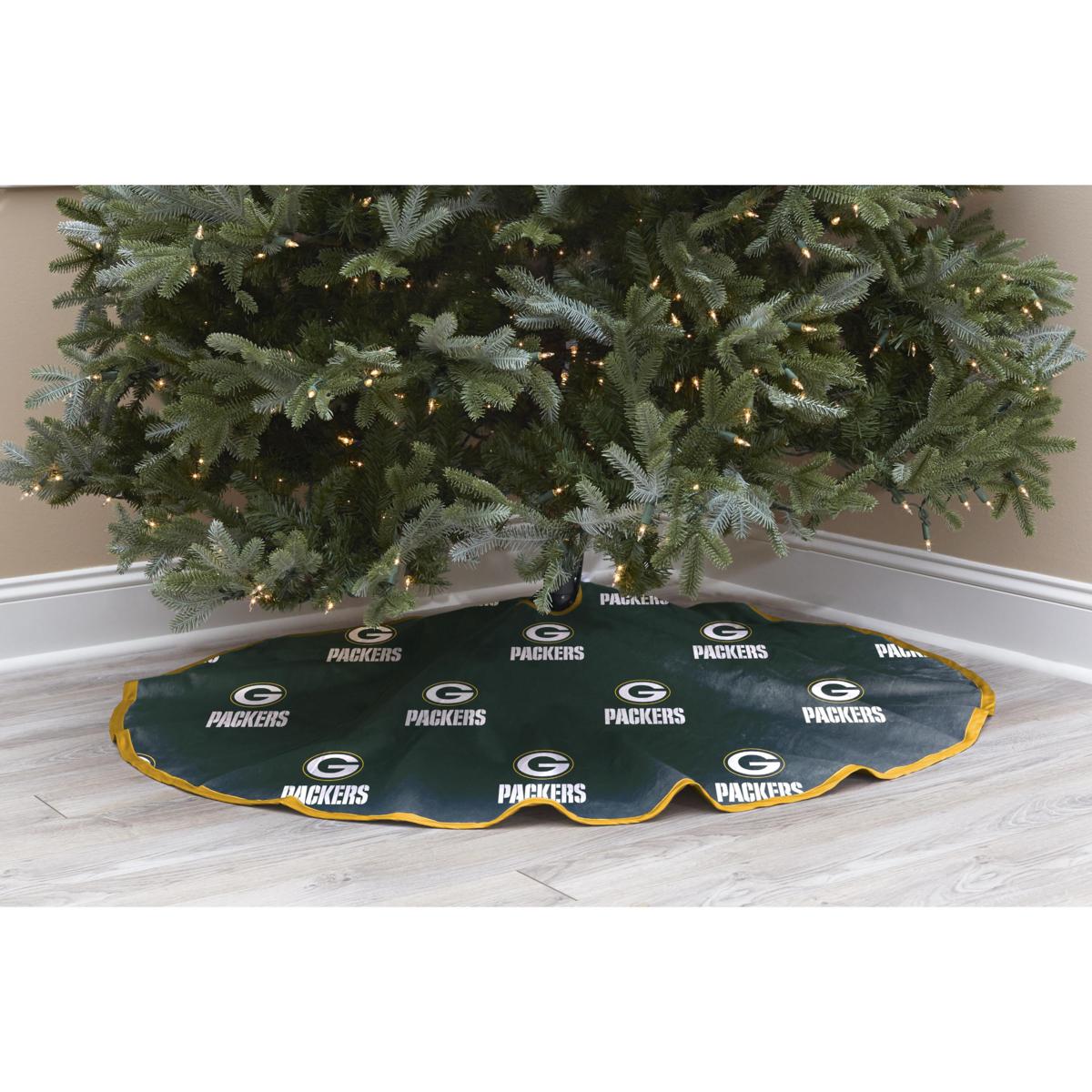 packers tree skirt