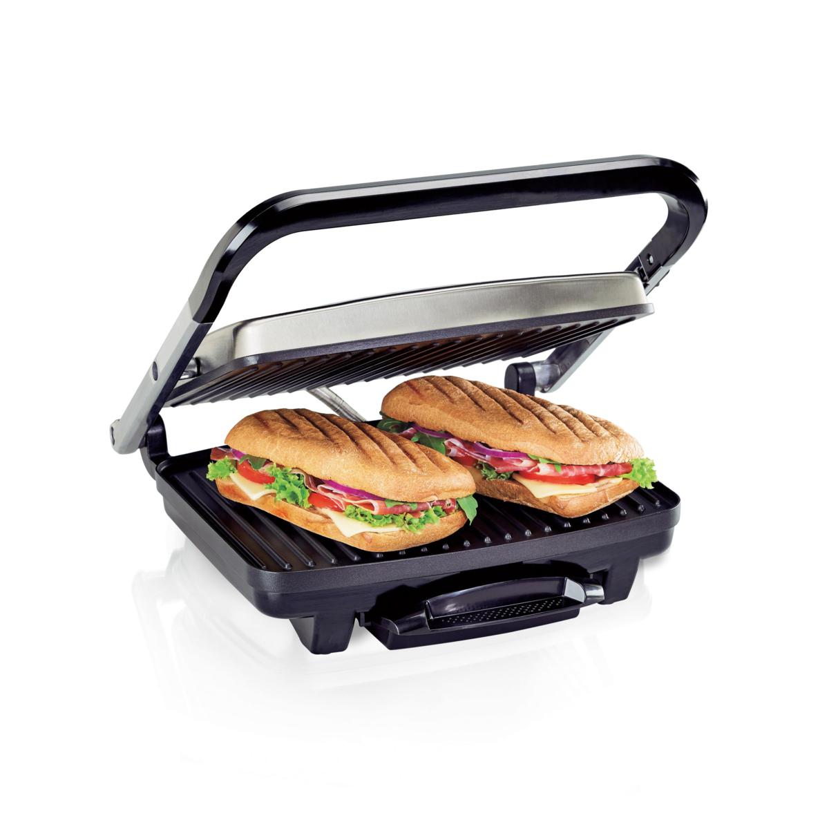 Hamilton Beach Panini Press & Indoor Grill 9277587 HSN