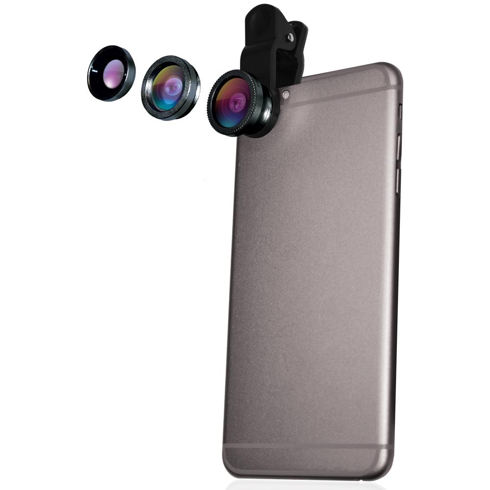 Digital Basics 3in1 Camera Lens Kit 9313111 HSN