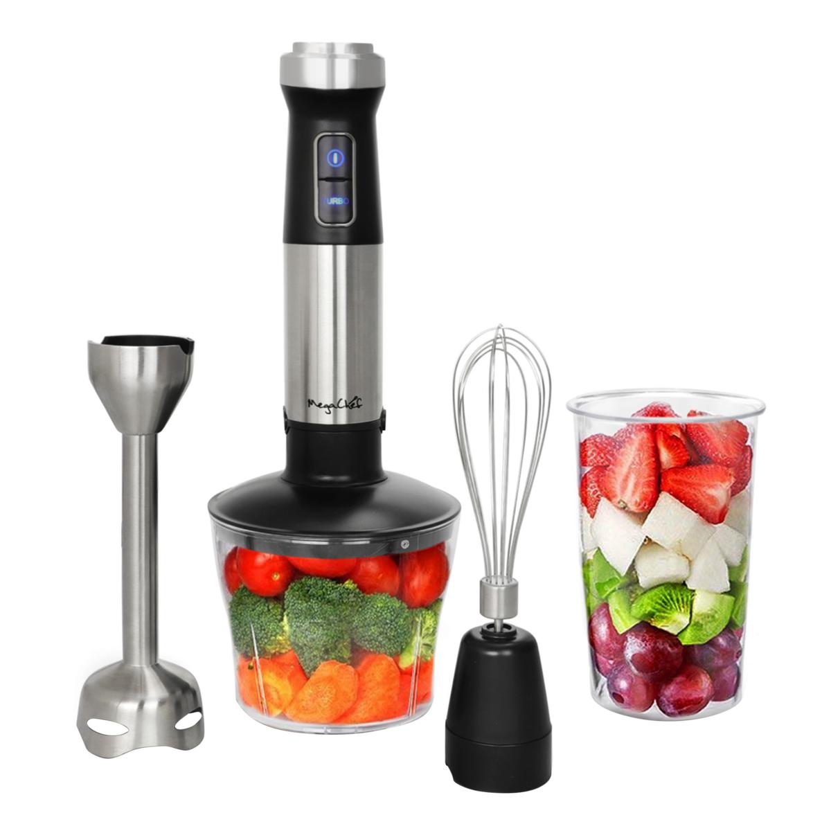 Megachef 4 in 1 Multipurpose Immersion Hand Blender With Speed Control